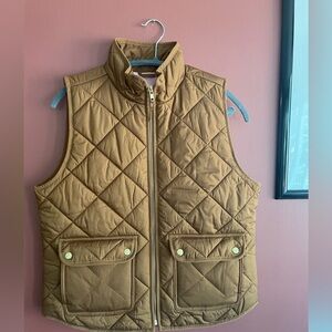 j crew puffer vest